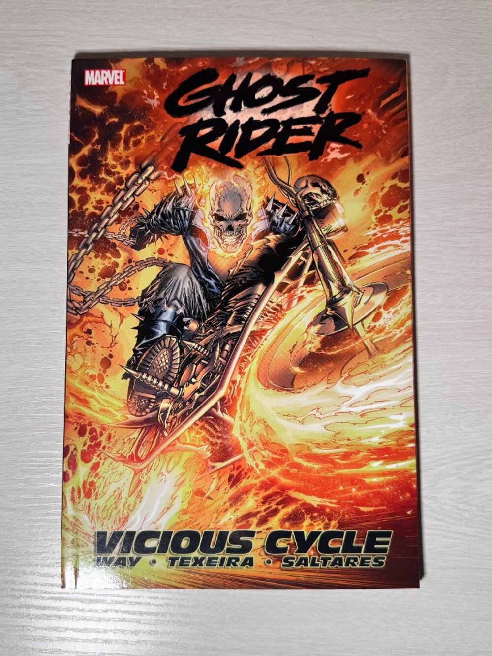 Marvel Ghost Rider Vicious Cycle Graphic Novel Volume 1 Trade Paperback